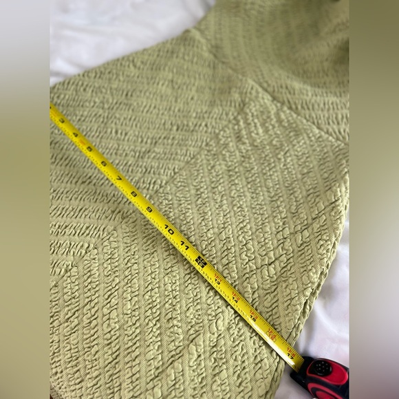 Free People Gabby Seamless Midi Dress Green XS/Small - Picture 8 of 14